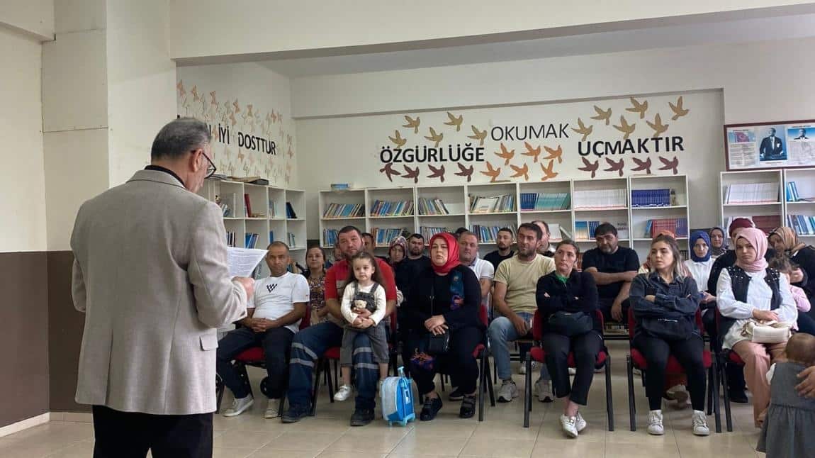 2024-2025 Eğitim Öğretim Yılı Okul Aile Birliği toplantısını yaptık.